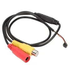 Small CCTV Camera High Quality AV Output For Home Use PVC