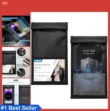 2 Pack Faraday Bags for Phones Signal Blocking Military Grade 8x4.8 Inch