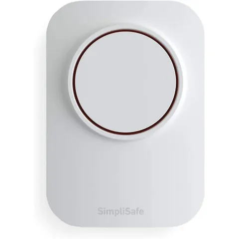 SimpliSafe 105dB Auxiliary Siren - Compatible with Gen 3 Home Security System