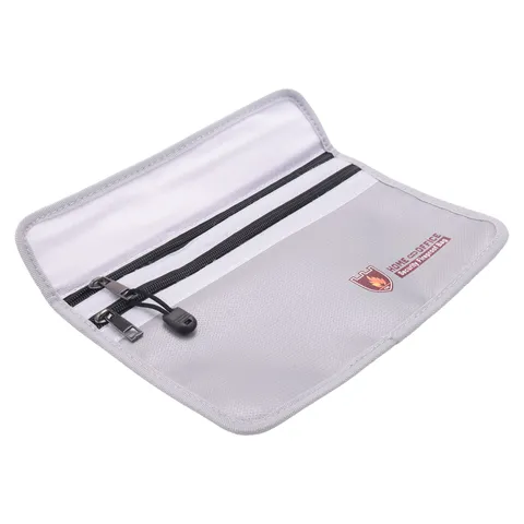 Fireproof Document Bag, and Fireproof Money Bag with Zipper,Fireproof 3368