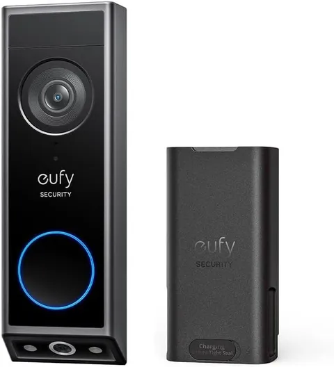 eufy Security Video Doorbell E340 Battery Powered Extra Backup Battery - Black