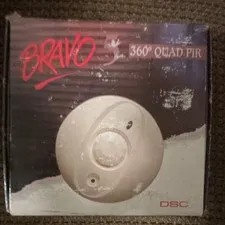 DSC Bravo 5 BV-500 Wired 360° Quad PIR Motion Detector Indoor White
