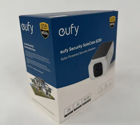 eufy security S230 SoloCam , Solar-Powered, Wireless Outdoor  Camera (1pc), NEW