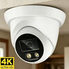 8MP 4K POE IP Security Camera AI Night Vision Outdoor CCTV Waterproof 