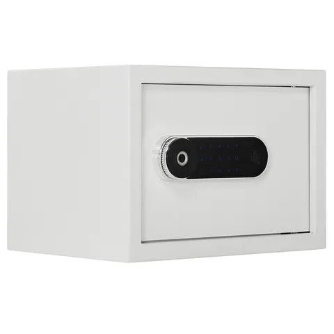 Home Safe Luxury Jewelry Safe with Fingerprint&Keypad Lock, Removable Shelf, ...