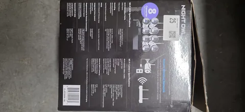 Night Owl CL-BT8WN-18L 4K HD Wi-Fi Security System with 8 Cameras, 1TB HD New 