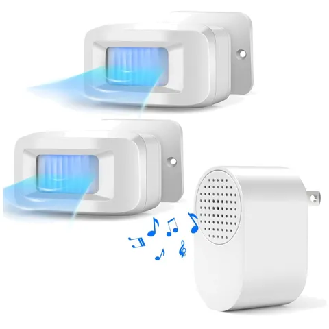Wireless Driveway Security Alarm | 500ft Range Motion Sensor