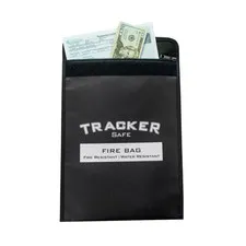 15 In. X 11 In. X .5 In. Fire and Water Resistant Bag for Security Safes - Mediu