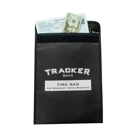 15 In. X 11 In. X .5 In. Fire and Water Resistant Bag for Security Safes - Mediu