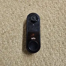 Arlo AVD1001 Wired Video Doorbell Black (Camera Only)