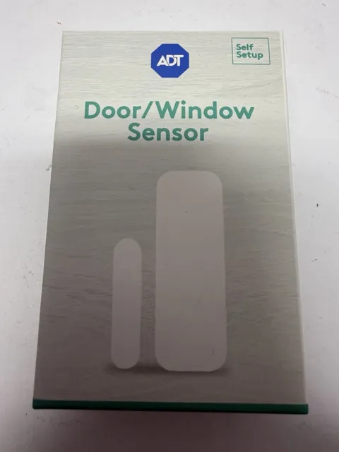 Lot Of 2 ADT SSH1R0-29-S Door/Window Sensor White Self Setup, FREE SHIPPING, QTY