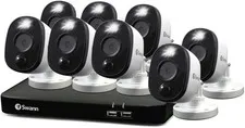 Home/Business Wired DVR, 1080P Full HD Security Camera System, 8 Channels, 8 Cam