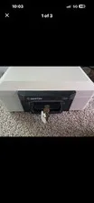 Sentry 1100 Portable Fire Safe Security Box Chest Lockbox With Handle & Key