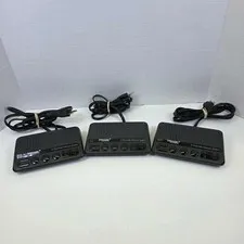 Lot Of 3 Intercom Central FM246 BR#38609 FM Wireless Intercom Four Channels