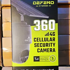 Defend 360 byt Tactacam 4G Cellular Surveillance Camera