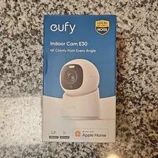 eufy Indoor Cam E30 4K Wi‑Fi IP Indoor Security Camera, Works with Apple Home