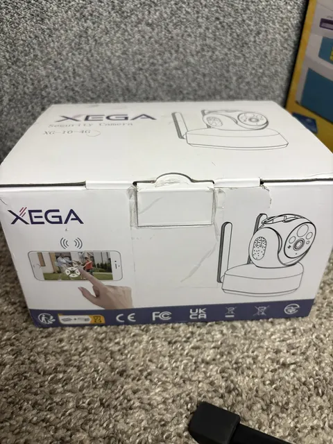 Xega 4G LTE Cellular Wireless Security PTZ Camera Solar w/ SIM Card XG-02-4G 