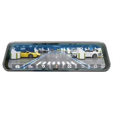 Car Mirror Dash Cam Recorder Reverse Rear View Parking System For Apple CarPlay