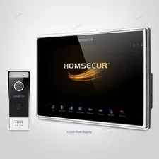 HOMSECUR 7" Video Door Entry Security Intercom 1.3MP Waterproof Camera 110°