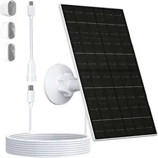 7W Solar Panel for Arlo Essential 2K, XL, Spotlight Cameras, 1 Pack |