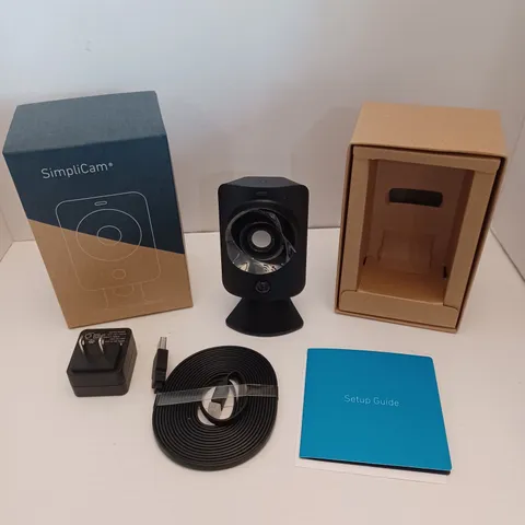 SimpliSafe SimpliCam WiFi HD Indoor Security Camera Model SSCM1 - NEW IN BOX