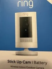 NIB Brand New RING Stick Up Cam Battery Wireless Indoor/Outdoor Camera