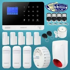 HOMSECUR Wireless WIFI 4G LCD Burglar Alarm System