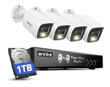 ANNKE 3K Two-Way Audio Security Camera System, 8CH H.265+ DVR MSRP:$319