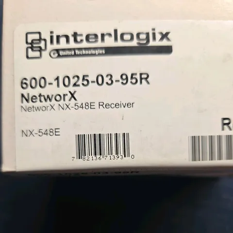 INTERLOGIX 600-1025-03-95R for NX-548E NETWORK RECEIVER