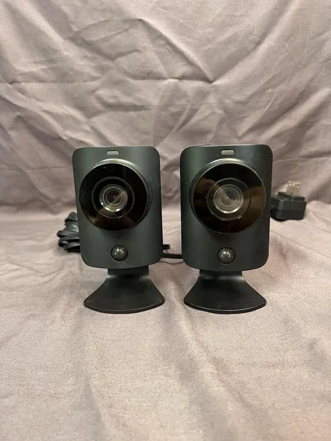 SimpliSafe SSCM2 HD 1080p SimpliCam Indoor Wireless Security Camera Black 2 Pack