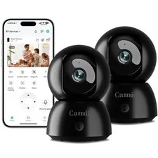 Camara De Seguridad Với Conexion Wifi Dual Y Audio De Dos Vias De Lujo