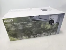 Lorex E893DD Dome Outdoor 4K Ultra HD Smart Deterrence IP Dome Camera, 