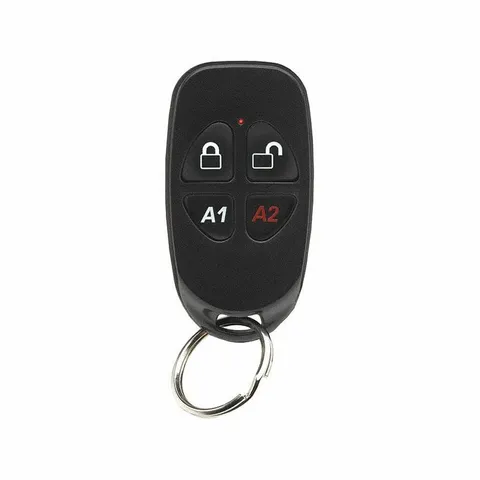 NAPCO GEM-KEYF Compact 4-Button Key-Chain Remote (Pack) (Pack)