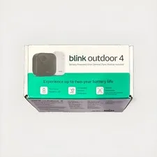 NEW Blink Outdoor 4 (4th Gen) Smart Security Camera Wire Free W/ Sync Module