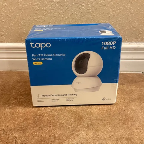 TP-Link Tapo C200 Pan/Tilt Home Security Wi-Fi Camera 1080p HD Night Vision New