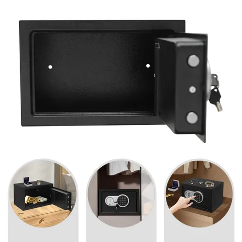 Steel Digital Safe Box Lock Passport Home Security Safes Cash Box for Home Hotel
