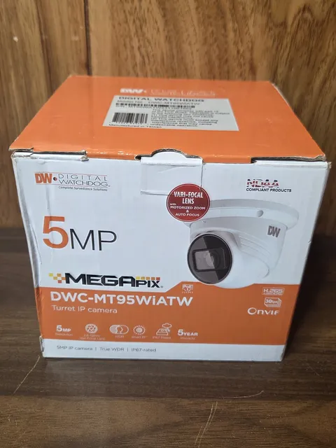 Digital Watchdog MT95WIATW IP Camera Network Security Camera 5 MP White NDAA