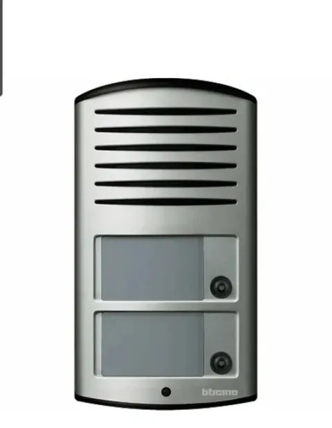 BTICINO TERRANEO 342921 AUDIO BUTTON 2 KEYS 2 WIRE EXTERNAL LINE 2000