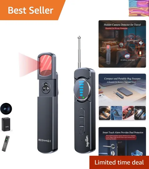 Hidden Camera Detector,Upgraded Hidden Bug and Camera Detector, Bug & GPS Tra...