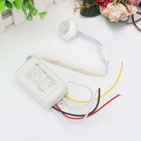 Automatic Auto Light Lamp Control Switch 110/220V IR Infrared Body Motion Sensor