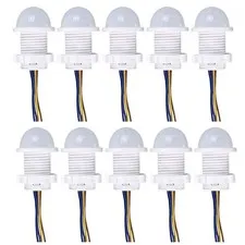 5/10Pcs PIR Infrared Motion Sensor Detector Smart Switch 110V Light Switch Au...