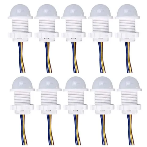 5/10Pcs PIR Infrared Motion Sensor Detector Smart Switch 110V Light Switch Au...