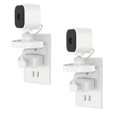 2PACK Blink Mini Outlet Wall Mounts - AC Outlet Wall Plug Mount Stand Holder ...