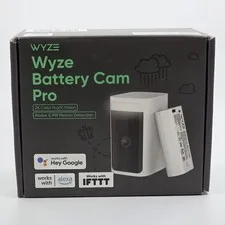 Wyze BATTERY Cam PRO 2k Security Outdoor/indoor Camera Brand New SEALED - White