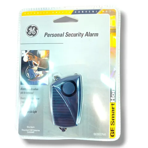 GE SmartHome Keychain Personal Security Alarm 120dB Safety Alert Device New 