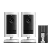 Ring Outdoor Cam Plus 2-pack with Quick Release Battery Bundle 1998143