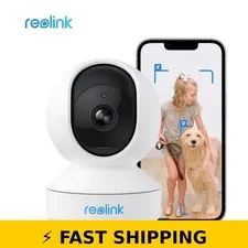 Reolink E1 4MP Wi-Fi Security Camera with 360° Coverage & Auto-Tracking