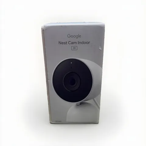  Google- Nest Cam Indoor (wired, 3rd gen), 2K Video and Gemini