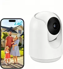 Indoor Security Camera for Home, Pet/Human Motion Alerts, Phone Talk-Through, Ni