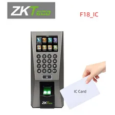 ZKTeco F18 TCP/IP IC Fingerprint Door Access Control Time Attendance